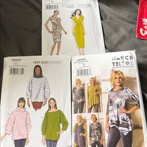 Vogue and Marcy Tilton Sewing Patterns